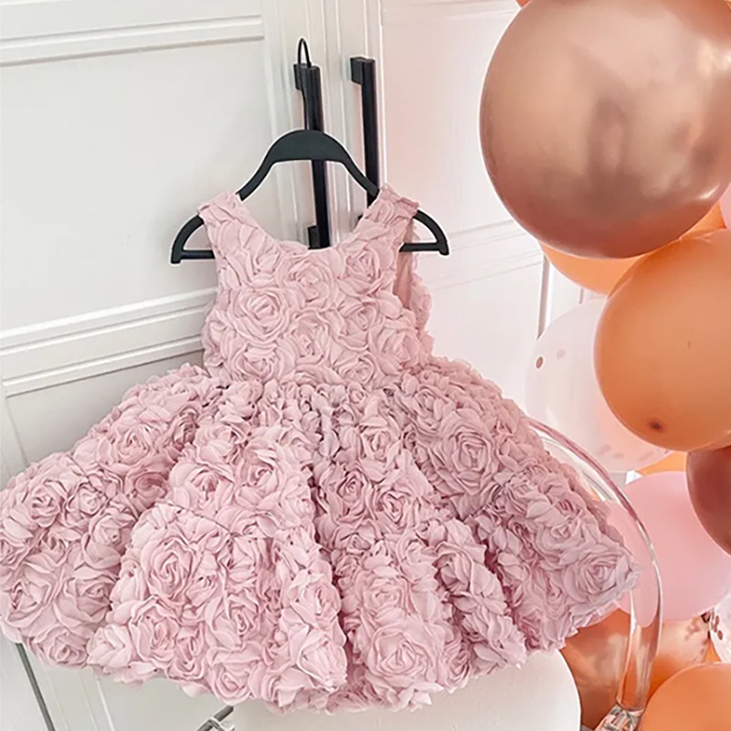 Girls Birthday Princess Dress  - đánh giá và giá Baby Clothing High End