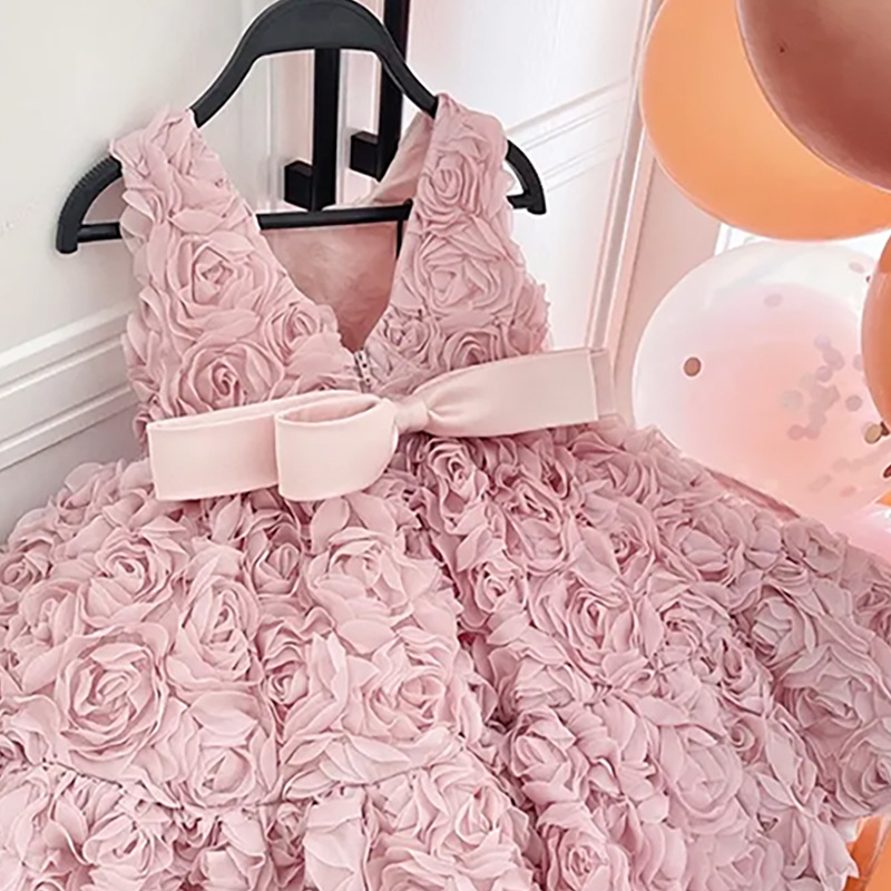Girls Birthday Princess Dress  - đánh giá và giá Baby Clothing High End