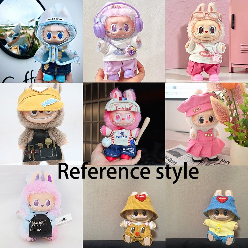 15 17cm For Labubu Doll Blind  - đánh giá và giá Baby Clothing Clearance