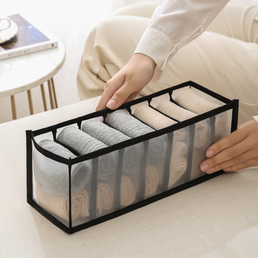 House Storage Box Nylon Mesh B - đánh giá và giá Baby Clothing Clearance