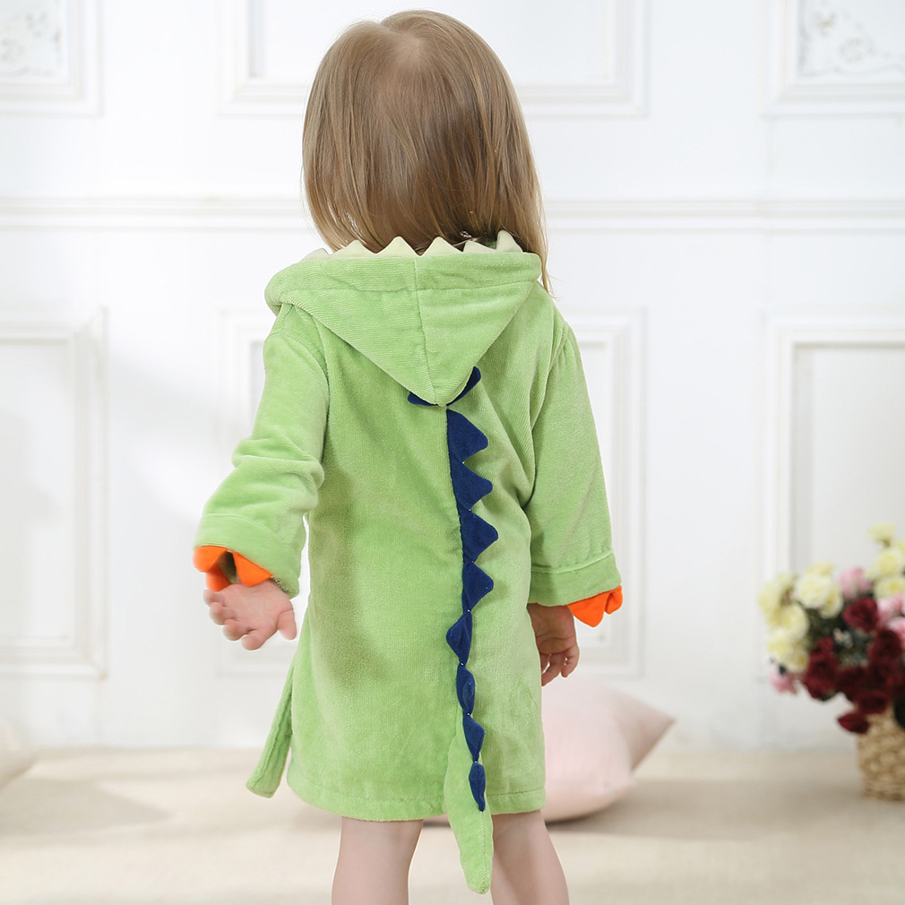 Children's Bathrobe Hooded Dra - đánh giá và giá Baby Clothing Factory Shop