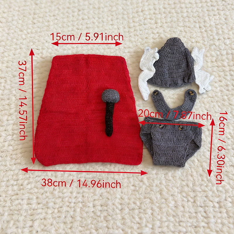 Newborn Photography Props Thor - đánh giá và giá Baby Clothing Kit