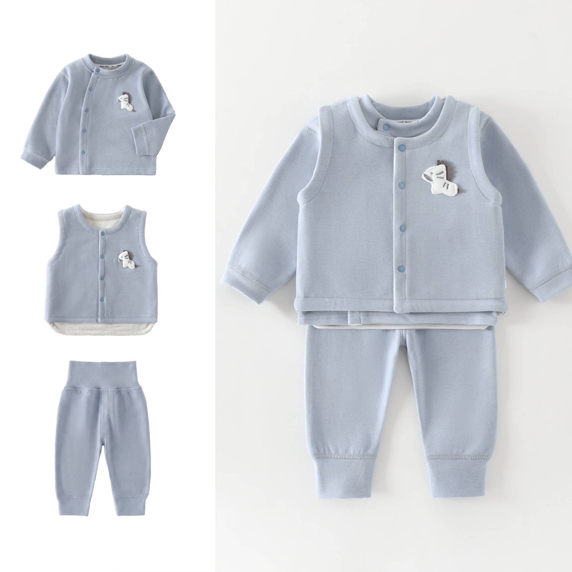 0-4 Year Old Baby Vest+long Sl - đánh giá và giá Baby Clothing Quality